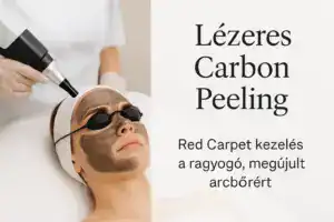 ézeres Carbon Peeling kezelés rosaceás bőrre – arckezelés közben